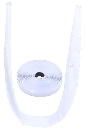 WESIEVYA Air Conditioning Window Seal Kit Sliding Door Seal Energy-saving Sealing Cloth Easy to Use No Drilling Required