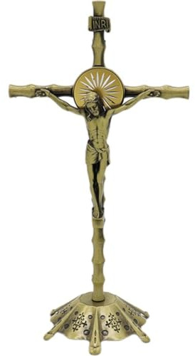 Baokuan Adorno De Crucifijo Cristiano, Estatua De Pared De Crucifijo, Crucifijo De Mesa, Cruz De Jesús, Decoración del Hogar para Acción De Gracias Y Navidad
