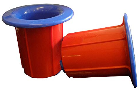 VEPATIM Lot de dévidoirs pour film étirable - Facile à utiliser - Rouge
