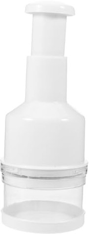 HOLIDYOYO Multifunctional Garlic Crusher and Onion Chopper Easy Manual Vegetable Squeezer for Quick Shredding and Convenient Kitchen Use