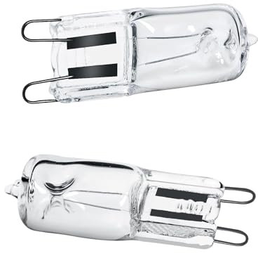 4-Pack G9 Halogen Bulbs 230V 40W – 300° Heat Tolerance Oven Light Bulb for AEG, Neff & Bosch Ovens – Oven Bulb Warm White – Heat-Resistant Halogen Bulbs – Light Bulbs for Cooker Hoods & Appliances