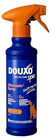 DOUXO Skin & Coat SPA – Ultra-Safe* Detangling-Spray für Hunde, 295 ml, entwirrt und pflegt das Fell, hinterlässt das Fell weich und knotenfrei, hautfreundliche Formel