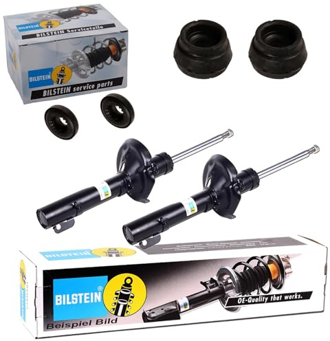2x Bilstein B4 Stoßdämpfer + Domlager vorne | 22-183705 + 12-244911 für Polo 6R A1 8X Ibiza 6J