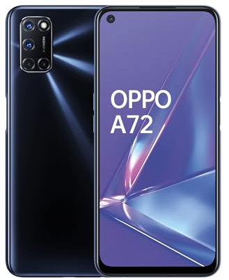 OPPO A72 - Smartphone 128GB, 4GB RAM, Dual Sim, Twilight Black