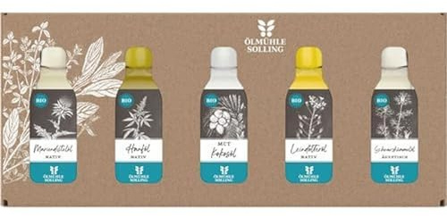 Ölmühle Solling BIO Vitale Renner Set 5x 20ml (100ml) Vitalöle