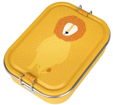 TRIXIE - Lunchbox für Kinder aus Edelstahl – großes Modell – Mr. Lion