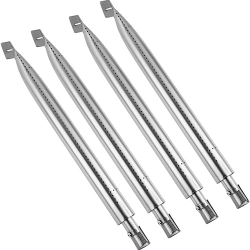 WELL GRILL Rörbrännare, rörbrännare i rostfritt stål, för Broil King Baron, gasgrillar, BBQ brännare, gasgrill, 4 brännare, reservdelar för Baron 320, 420, 490, 540 cm