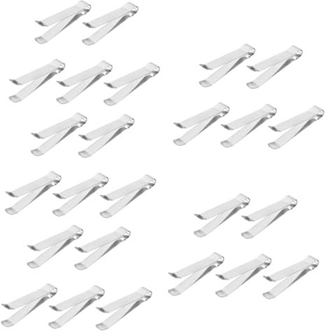 ABOOFAN 25 STK Feuerlöscher kerzenlöscher Kerzen zubehör Dochtschneider Dochte zur Kerzenherstellung Schere Teelichter Kerzen Metallclip für Kerze Löschclip für Kerze Stahl Timer Japan
