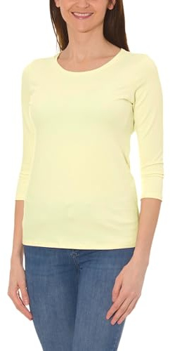 Alkato Damen Shirt 3/4 Arm mit Rundhals