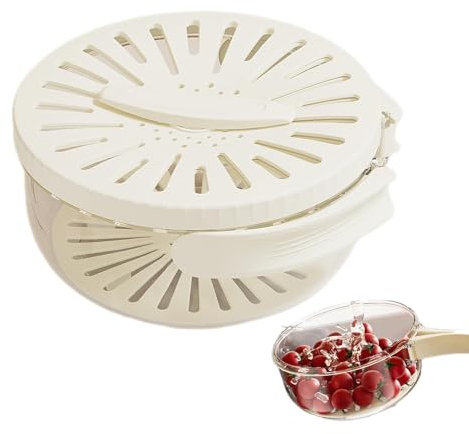 Contenitore per frutti di bosco, salvafreschezza per frutti di bosco, contenitori per verdure con manico e scolapasta per verdure