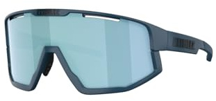 Bliz Sportbrille Fusion small mall blau/smoke mirror ice blue