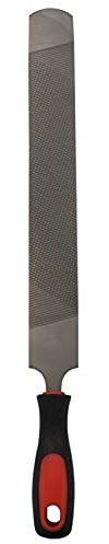 Kznifmk de Caballo Escofina Cuchillo de Recorte de Cuchillo 350Mm Herramienta de Herraje de Doble Cara con Manejar Suministros Estables para el Corte de PezuñAs y Calzado