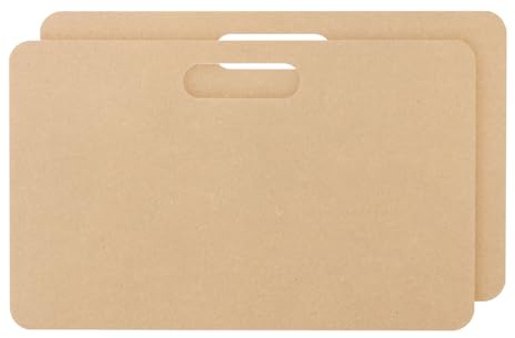 PATIKIL 10x16 Wedging Board for Pottery w Built-in Handle 12mm Thick 2Pcs | Clay Board Portable Plaster Modeling Board for Pottery Clay Ceramics