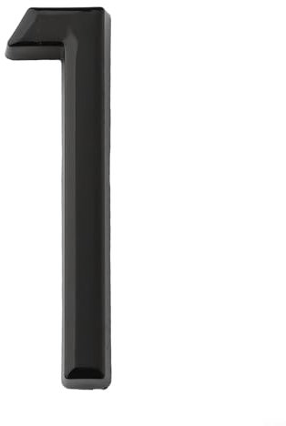 Targa per numero civico in resina ABS, design 3D, resistente alle intemperie, per case e uffici (1)