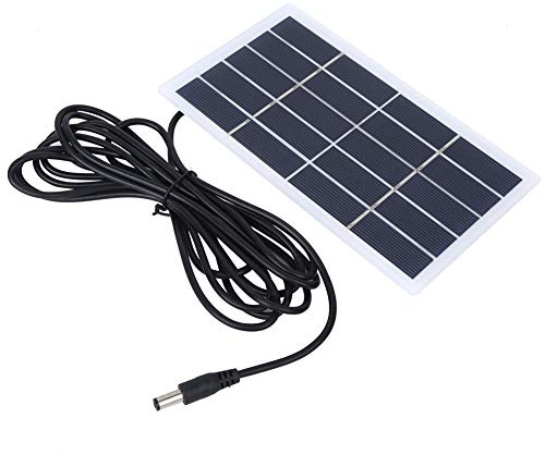 Polysilicon Solar Power 2W 5V Solar Panel Batterie -Ladegerät mit DC -Schnittstelle für 3,7 V Batterie Outdoor Gartenlampe Superior Handwerkskomponente