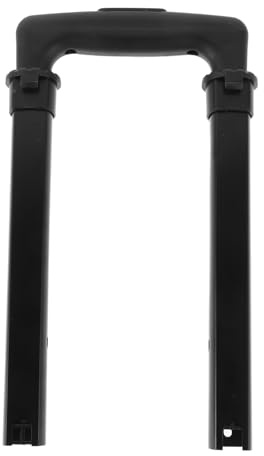 COLLBATH Maniglia Design al Nero Telescopica a Resistente Valigia per Ferro e Carico Pesante 3 Sezioni Pratico di Viaggi Lavoro e Spostamenti Lunga Distanza
