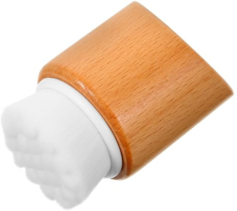 PACKOVE Spazzola per Viso in Legno Setole Morbide per Pulizia Profonda Adatta Donne