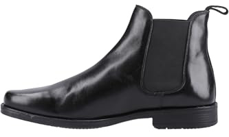 Hush Puppies, Brennan Chelsea Boot herr, svart, 46 EU