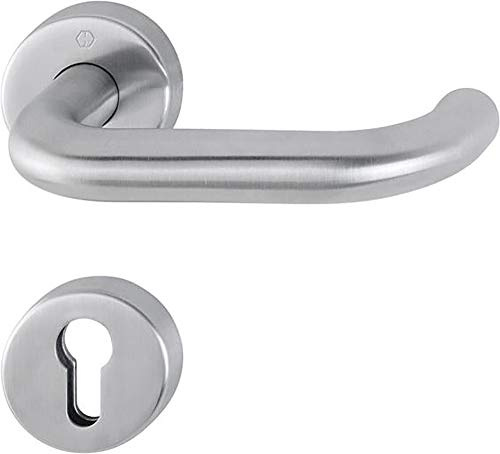HOPPE FS-Garnitur Paris FS-E138/42H/42HS AP VA F69 D/D f.TS 40-65mm PZ DIN L/R