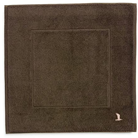 Möve Superwuschel Badteppich 60 x 60 cm aus 100% Baumwolle, Java Brown