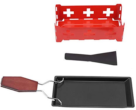 Raclette al formaggio, teglia da forno portatile antiaderente per raclette al formaggio per uso domestico