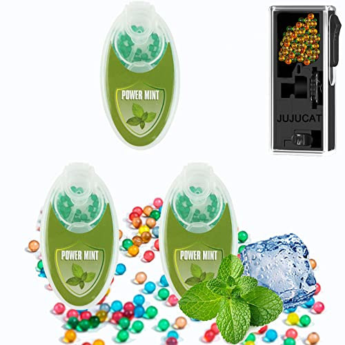 Menthol Kugeln Für Zigaretten, 600 Premium Aroma Kapsel Set Menthol | Click Filter Kugeln| + Kapselspender