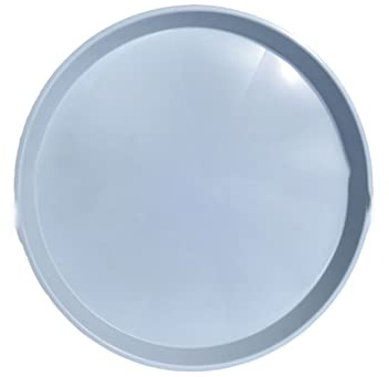 KUYWLMKMZZ Plante Soucoupe Rond Plastique Plante Plante Plante Plateau d'eau Salon Poteau Succulent Plant Pot (Color : White, Size : 50cm)