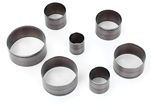 Leather Punching Tool Set - Circular Die Cutting Perforator with Steel Dies 20-50mm for Hand Crafting