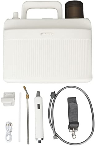 Pulverizador de Jardín 2200 Mah Pulverizador de Mochila Pulverizador Eléctrico Portátil Recargable para Plantas de Malezas de Césped de Jardín
