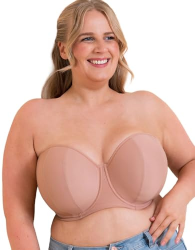 Curvy Kate Luxe Strapless Bra Latte 40H