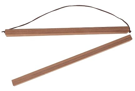 TOPPERFUN Magnetischer Holz-aufhängestab Zum Selbermachen Zum Aufhängen Von Postern Bildern Fotos Und Kunstwerken Ohne Klebeband Stabil Und Langlebig