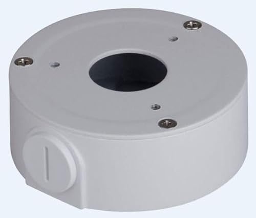 Dahua PFA134 Wall Mounting Junction Box for Select CCTV Security Cameras water-proof Perfect matched Aluminum, White, 90 * 34mm Weight: 0.3Kg