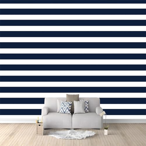 Murales Papel Pintado Salon Fondo De Rayas 300 x 210 cm Fotomurale 3D Tejido No Tejido Papel Tapiz Fotográfico Decorativos Murales Dormitorio Oficina Hotel