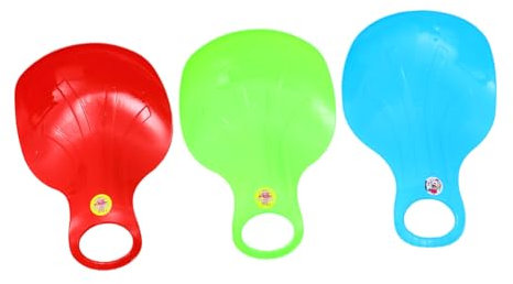 YARNOW 3stücke Teiliges Dickes Junge Mädchen Skiboard rutschfeste Schneerutscher Für Outdoor Schnee Grass Und Sand Langlebige Gleitschlitten Für Jungen Und Mädchen Leicht Und Tragbar