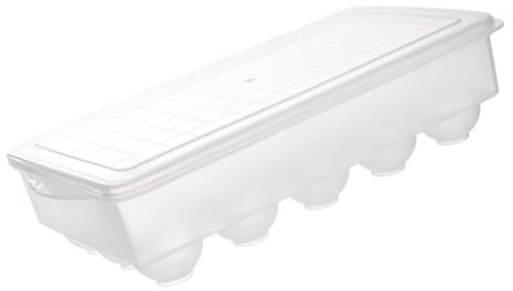 Operitacx Caja de Huevos con Tapa Transparente Contenedor para Guardar Huevos Huevera de Plástico para Almacenaje Cocina Compatible con Huevera Gallina