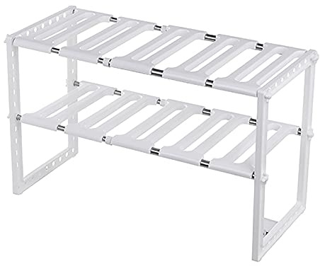 Mensola per lavello in acciaio inox, organizer multiuso per bagno e cucina