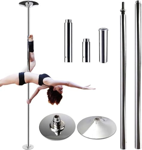 Takmonterade kommersiella permanenta dansstänger, lämpliga för barer, gym, klubbar, yogastudios, professionella dansstänger, statiska och roterande stänger, 45,