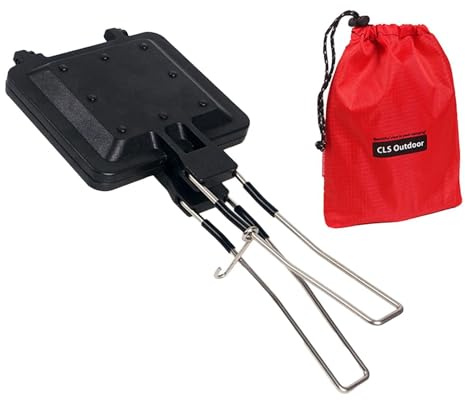 Zanthicia Plaque de Cuisson Amovible pour sandwichs, Petite poêle antiadhésive, Appareil de Cuisson Efficace pour Le Bureau et la Cuisine, Appareil à Petit-déjeuner, à Pancakes et croque-Monsieur.