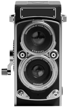 Gishbjka Fotocamera Reflex CCD Dual con Video 1080p per Foto. Regalo di Compleanno per Bambini, Fotocamera Non Professionale.