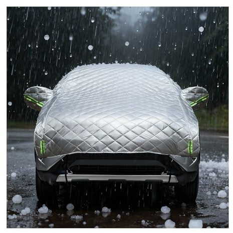 Anti-Hail Car Cover for Land Rove.r Range Rover LWB 2014-2024,Car Cover Waterproof All Weather,Outdoor Waterproof Half Car Covers,Sunproof,Rain, Snow,dust