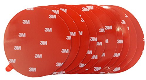 3M 4229P doppelseitiges Klebeband Montage Klebestreifen Klebepads Durchmesser 100mm 10 Stück