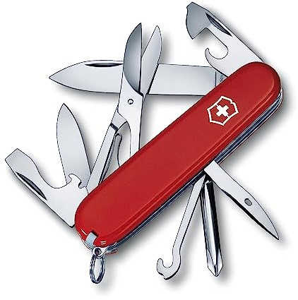 Victorinox Super Tinker 1.4703 Schweizer Taschenmesser Anzahl Funktionen 14 14703 Rot Mittelrot. OS