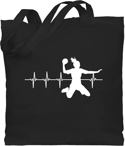 Shirtracer - Baumwolltasche - WM 2023 Trikot Ersatz - Handball Herzschlag für Damen