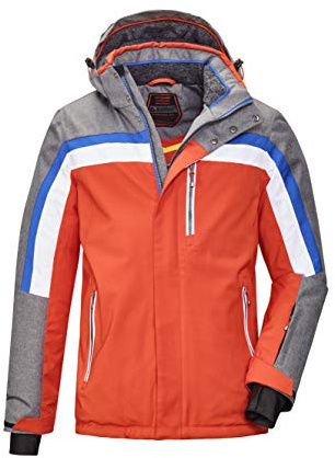 Killtec Herren Tirano Mn Ski Jckt B Funktionsjacke Mit Abzippbarer Kapuze Und Schneefang