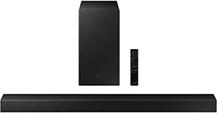 Samsung 2.1-Kanal Soundbar HW-A430/ZG mit DTS Virtual:X, Bass-Boost-Modus, Surround Sound Expansion [2021], Graphitschwarz