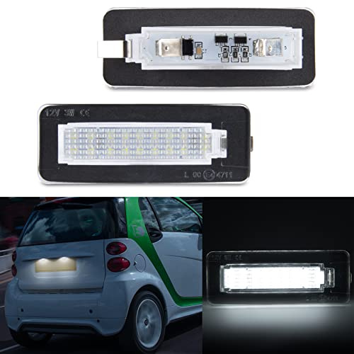 OZ-LAMPE LED-registreringsskyltbelysning, LED-registreringsskyltslampor för Merceds-Benz W450 W451 W453 W451 W453, LED-registreringsskyltsnummer med canbus inget fel