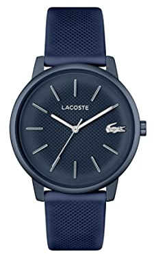 Lacoste.12.12 Move Analog Quarzuhr für Herren mit Silikonarmbänder