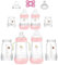 MAM Grow with Baby 15-Piece Gift Set, Newborn 0-4 Months, Anti-Colic Bottles and Silicone Nipples SkinSoft, Essential Baby Items, Girl