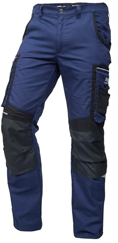PUMA Workwear Precision X Arbeitshose für untersetzte Größen - Premium Bundhose für Herren, mit vielen Taschen und verstärkten Kniepartien - für Handwerk, Produktion und Baugewerbe