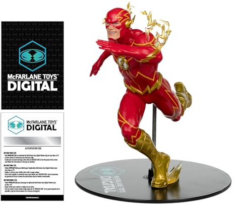 McFarlane DC Direct PVC Statue 1/6 The Flash by Jim Lee Digital 20 cm